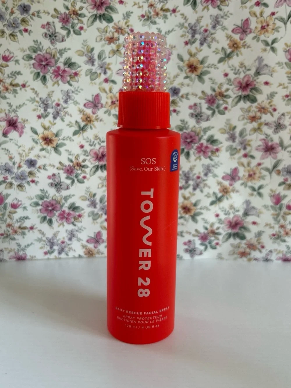 Bedazzled Tower 28 Red Daily Rescue Facial Spray
